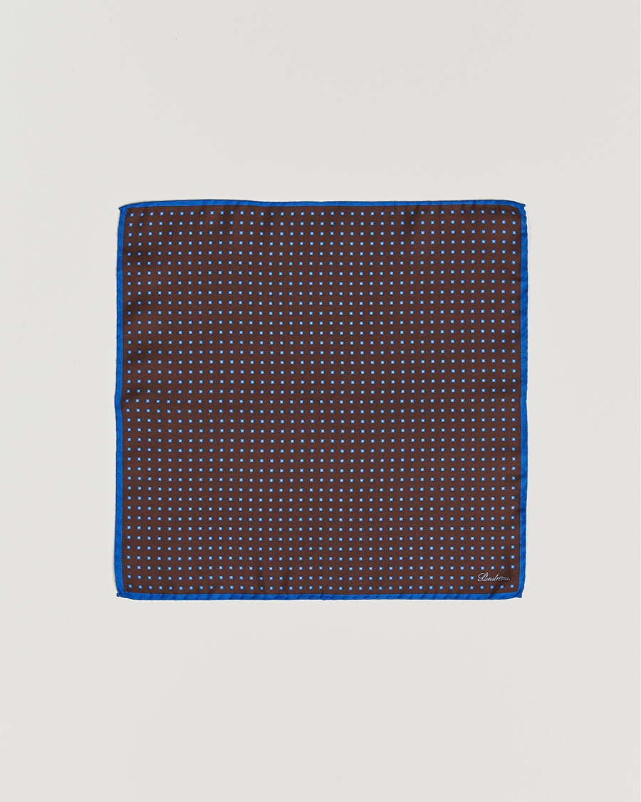 Herre | Lommetørklær | Stenströms | Silk Handkerchief Wine
