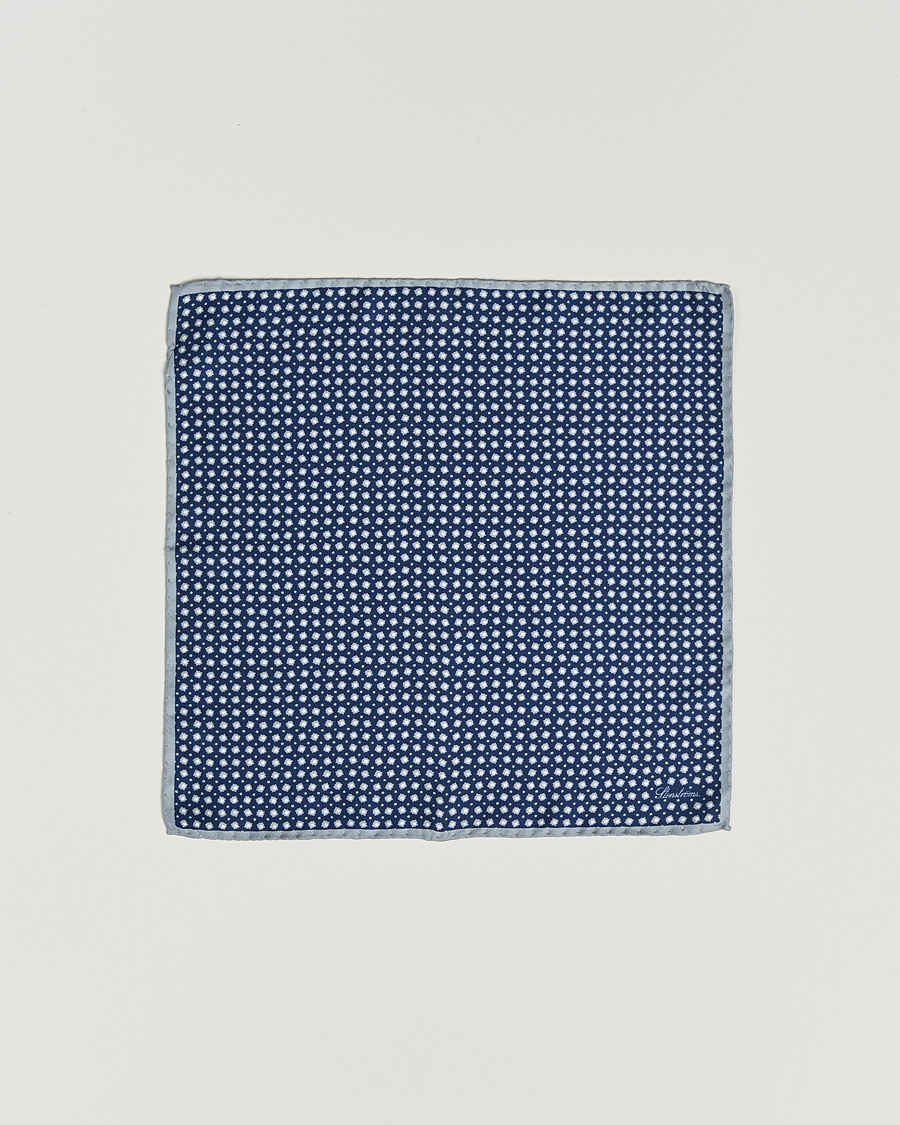 Herre |  | Stenströms | Silk Handkerchief Navy