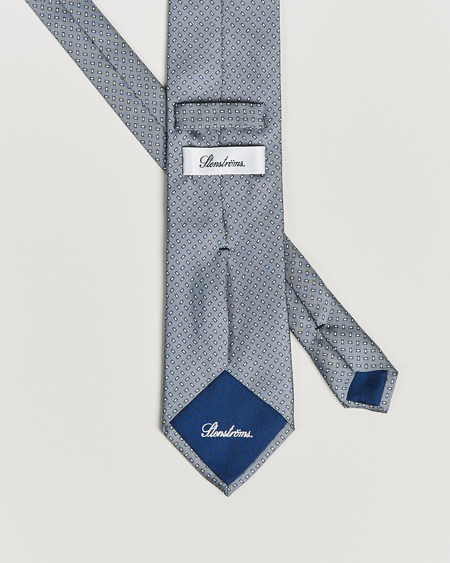 Herre | Slips | Stenströms | Silk Tie Grey