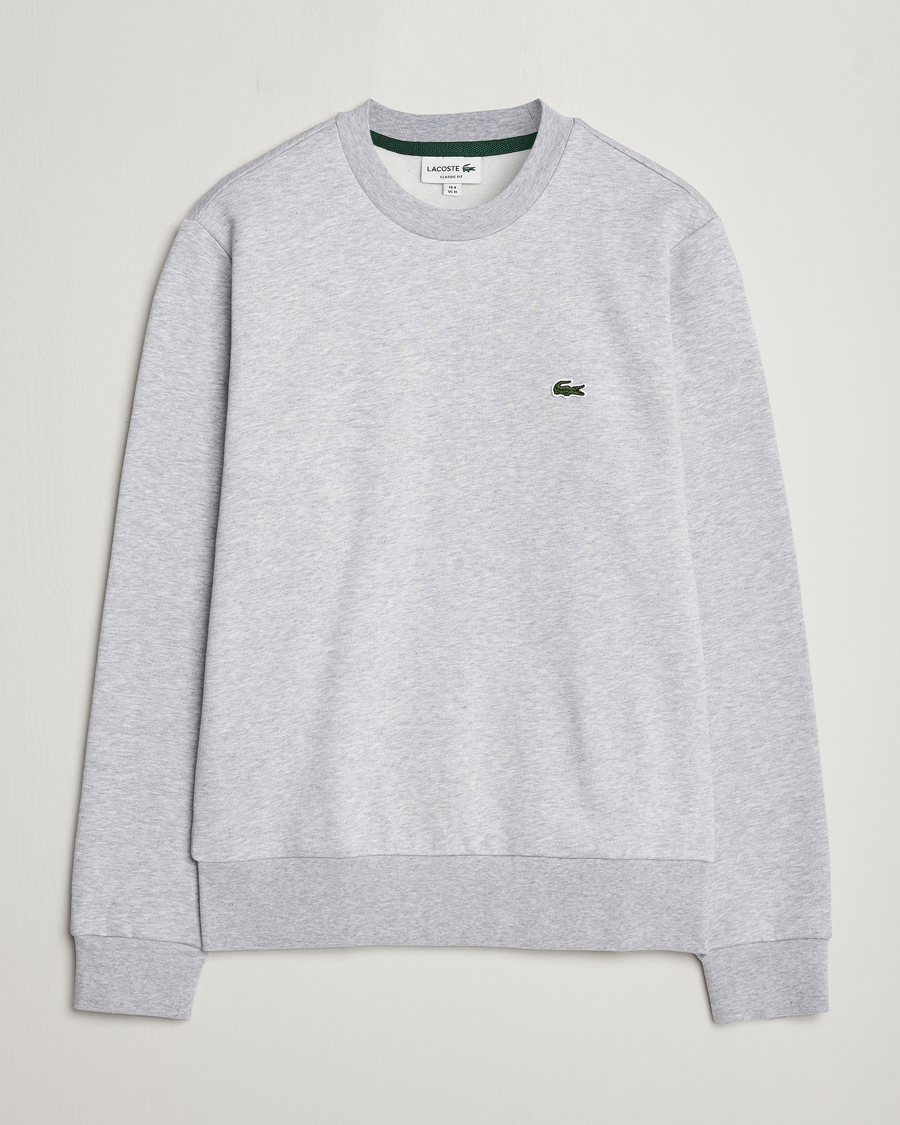 Herre | Gensere | Lacoste | Crew Neck Sweatshirt Silver Chine