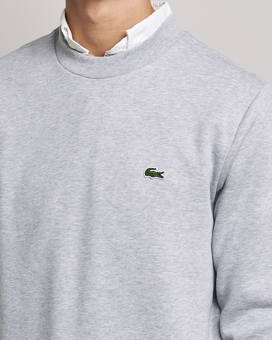 Herre | Gensere | Lacoste | Crew Neck Sweatshirt Silver Chine