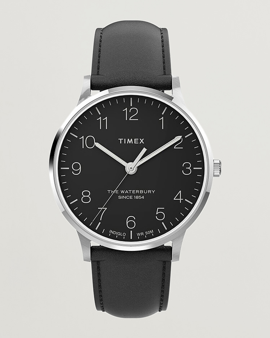 Herre | Oppbevaring klokker | Timex | Waterbury Classic 40mm Black Dial