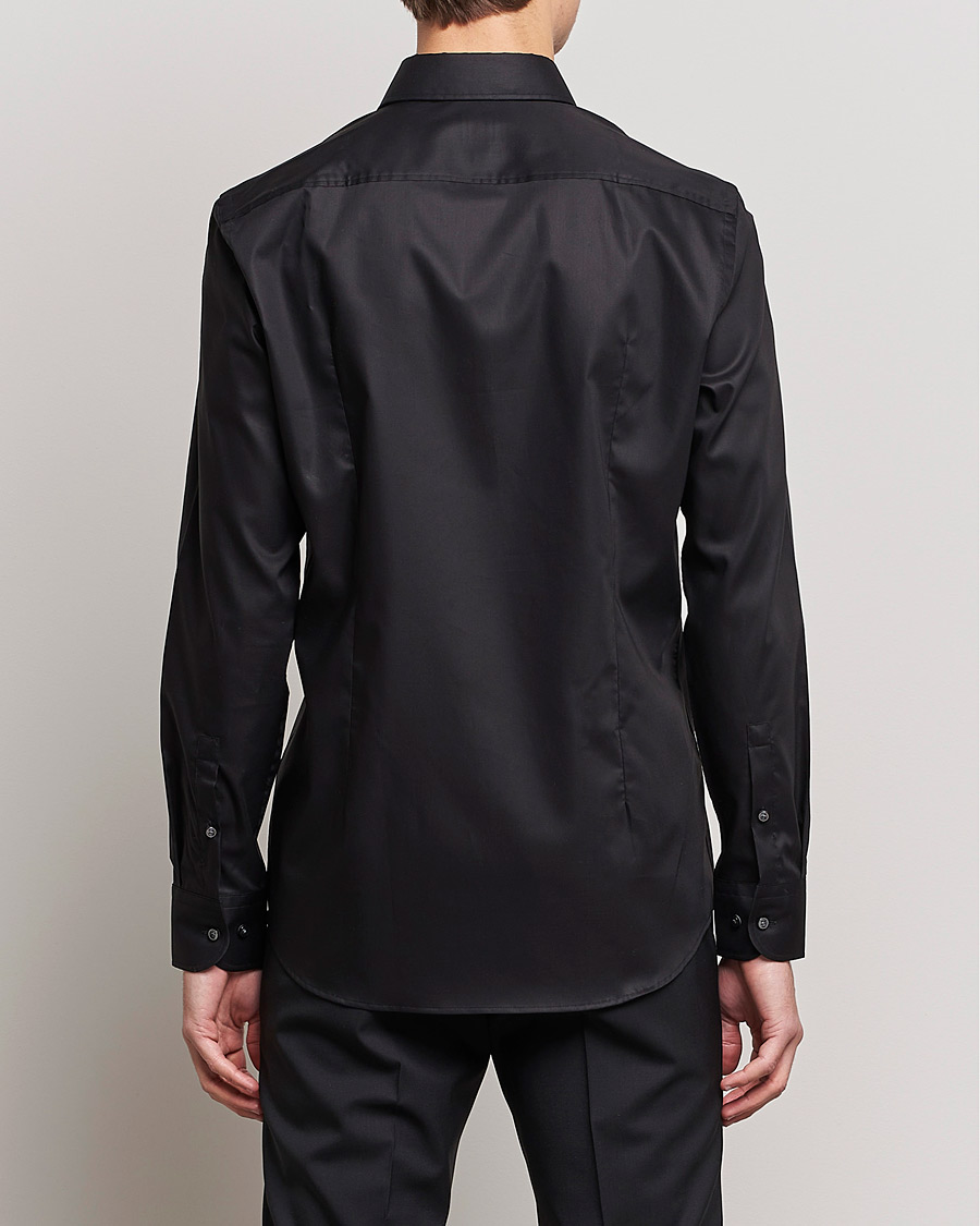 Herre | Skjorter | BOSS BLACK | Hank Slim Fit Shirt Black