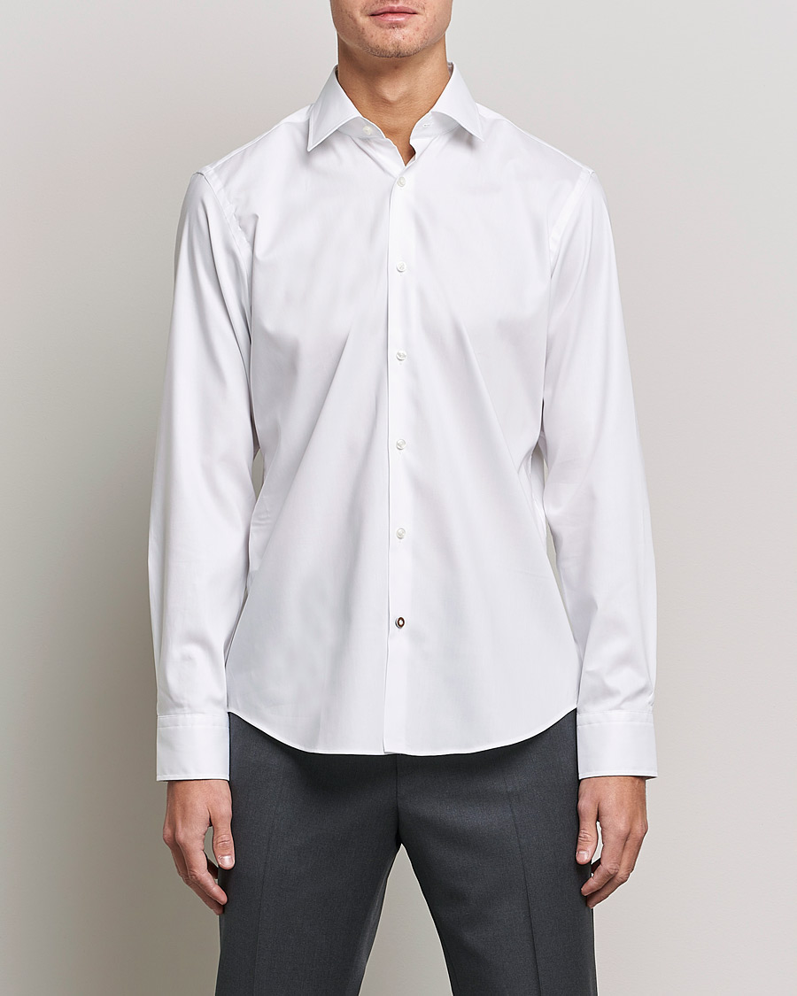 Herre | Businesskjorter | BOSS BLACK | Joe Regular Fit Shirt White