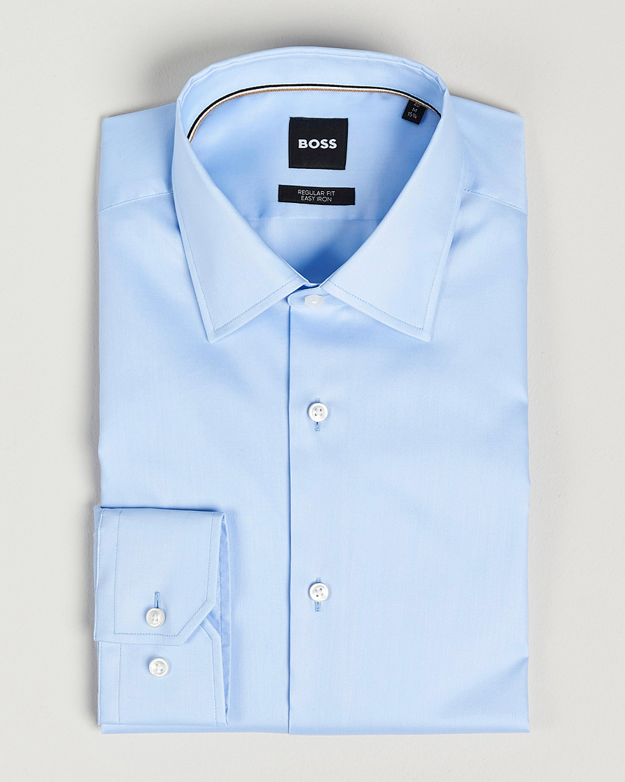 Herre | Skjorter | BOSS BLACK | Joe Regular Fit Shirt Light Blue