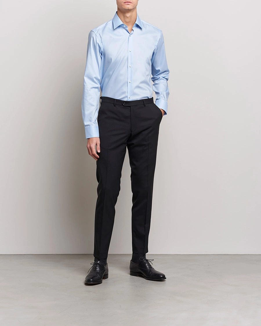Herre | Businesskjorter | BOSS | Joe Regular Fit Shirt Light Blue