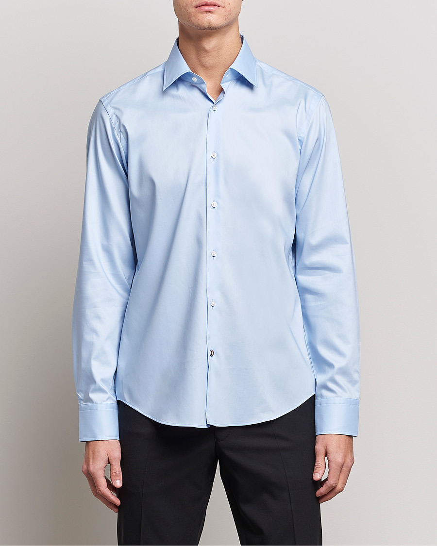 Herre | Skjorter | BOSS BLACK | Joe Regular Fit Shirt Light Blue