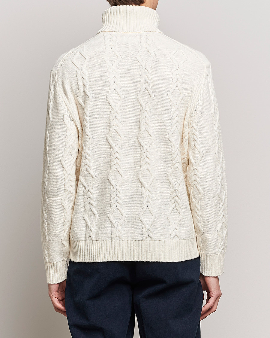 Herre | Gensere | Samsøe Samsøe | Samsøe & Samsøe Mas Wool Turtleneck Whisper White