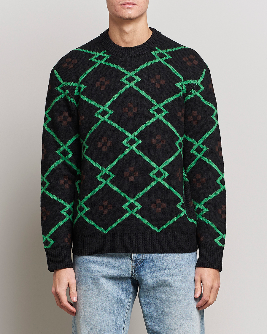Herre |  | Samsøe & Samsøe | Seren Wool Crew Neck Medium Green