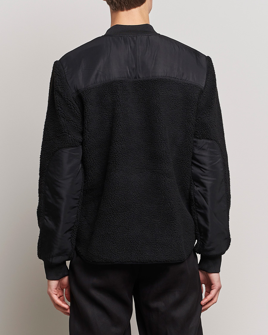 Herre | Gensere | Samsøe Samsøe | Samsøe & Samsøe Rasmus Fleece Full Zip Black