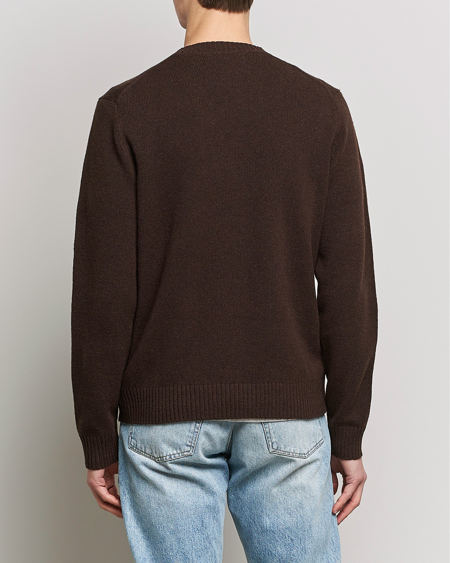 Herre | Gensere | Samsøe Samsøe | Samsøe & Samsøe Sylli Wool Crew Neck Mole