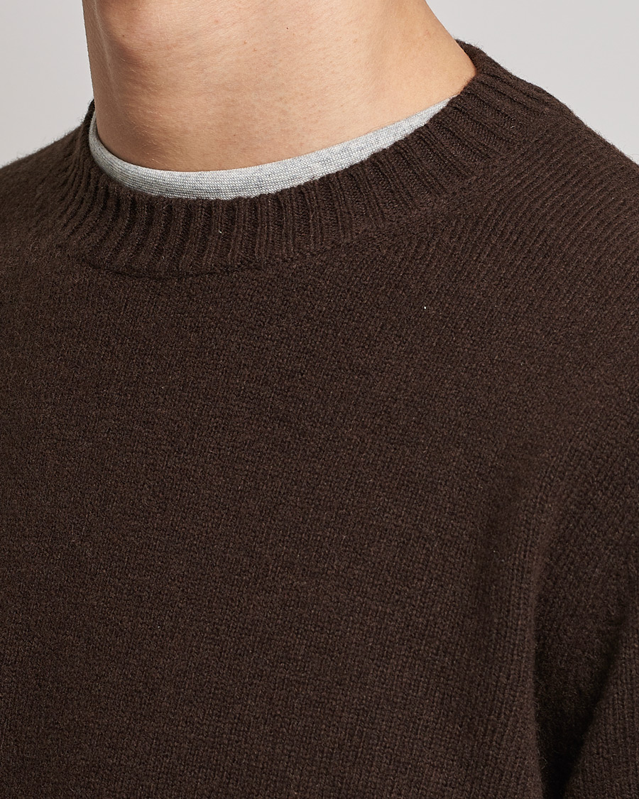 Herre | Gensere | Samsøe Samsøe | Samsøe & Samsøe Sylli Wool Crew Neck Mole