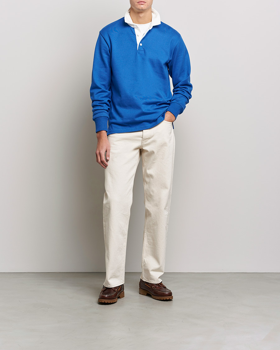Herre | Gensere | Rowing Blazers | Ametora Dad Rugby Durham Blue