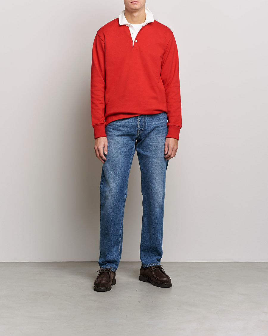 Herre | Gensere | Rowing Blazers | Ametora Dad Rugby Scarlet