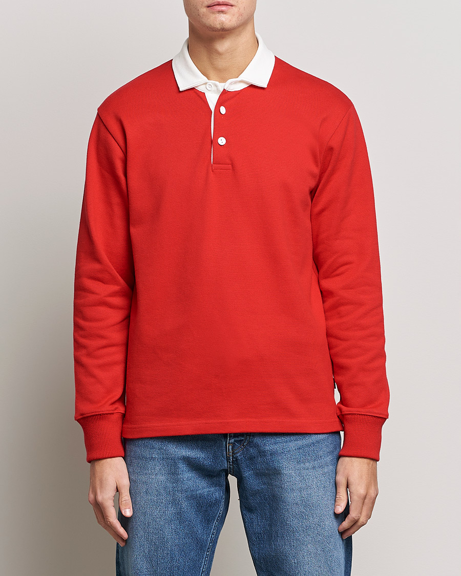 Herre | Gensere | Rowing Blazers | Ametora Dad Rugby Scarlet