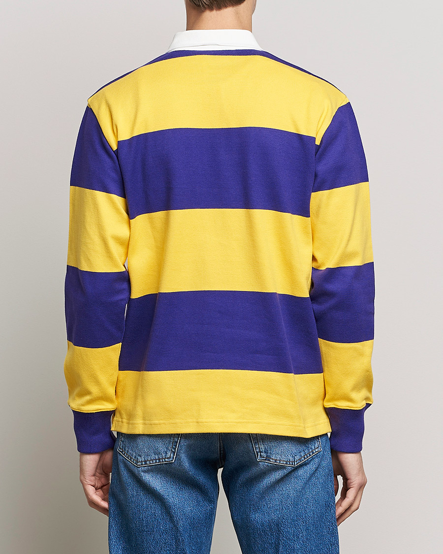 Herre | Gensere | Rowing Blazers | Horizontal Stripe Rugby Gold/Purple