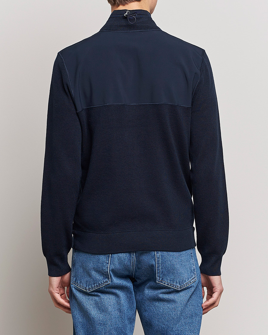 Herre | Gensere | BOSS BLACK | Feloy Full Zip Dark Blue