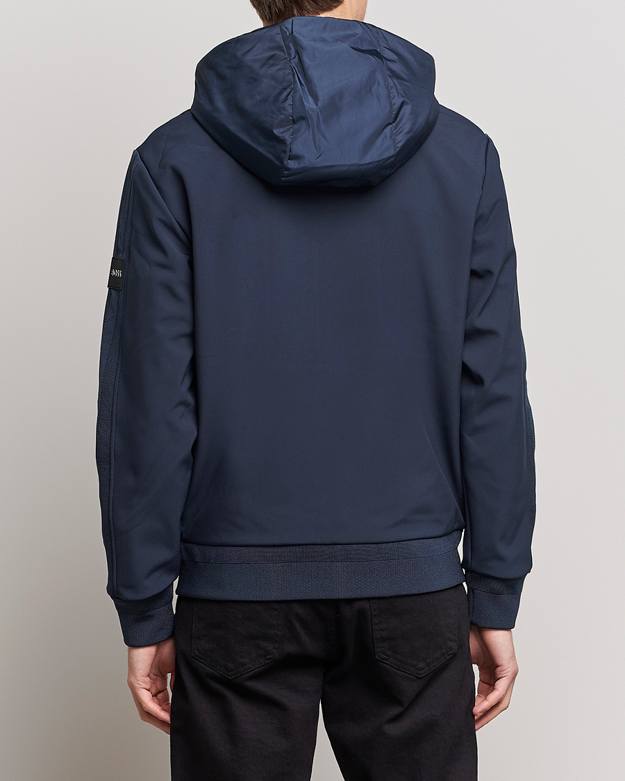 Herre | Jakker | BOSS BLACK | Seeger Hybrid Jacket Dark Blue