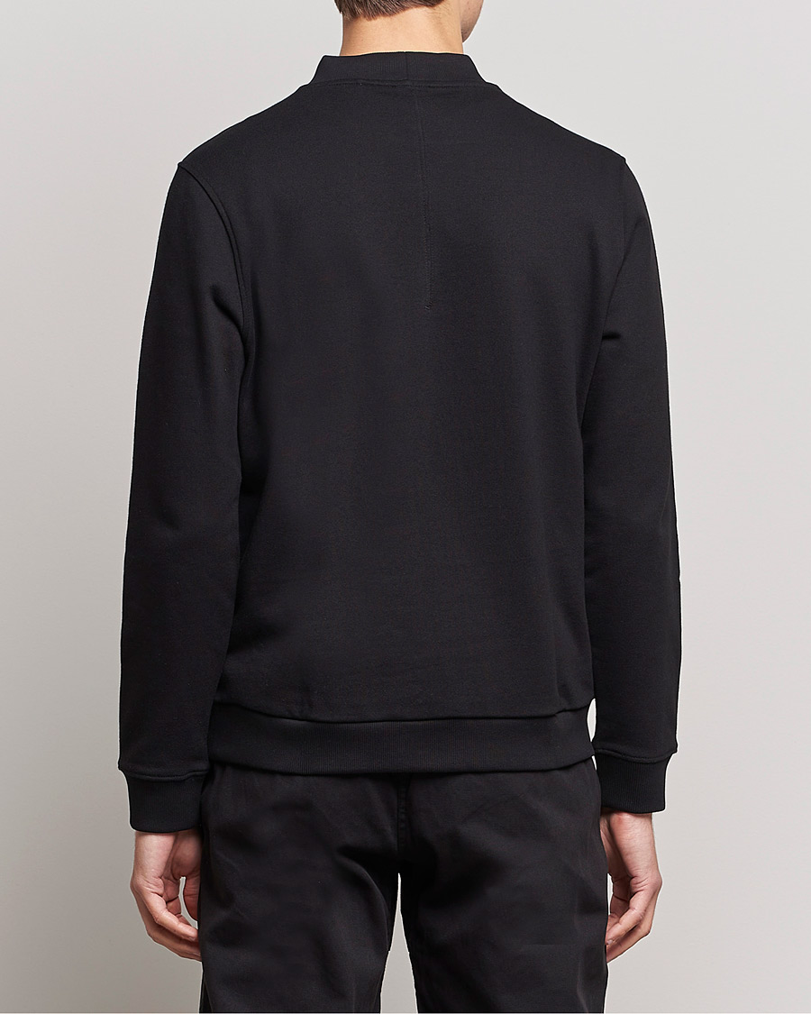 Herre | Gensere | BOSS GREEN | Salbock Center Logo Sweatshirt Black