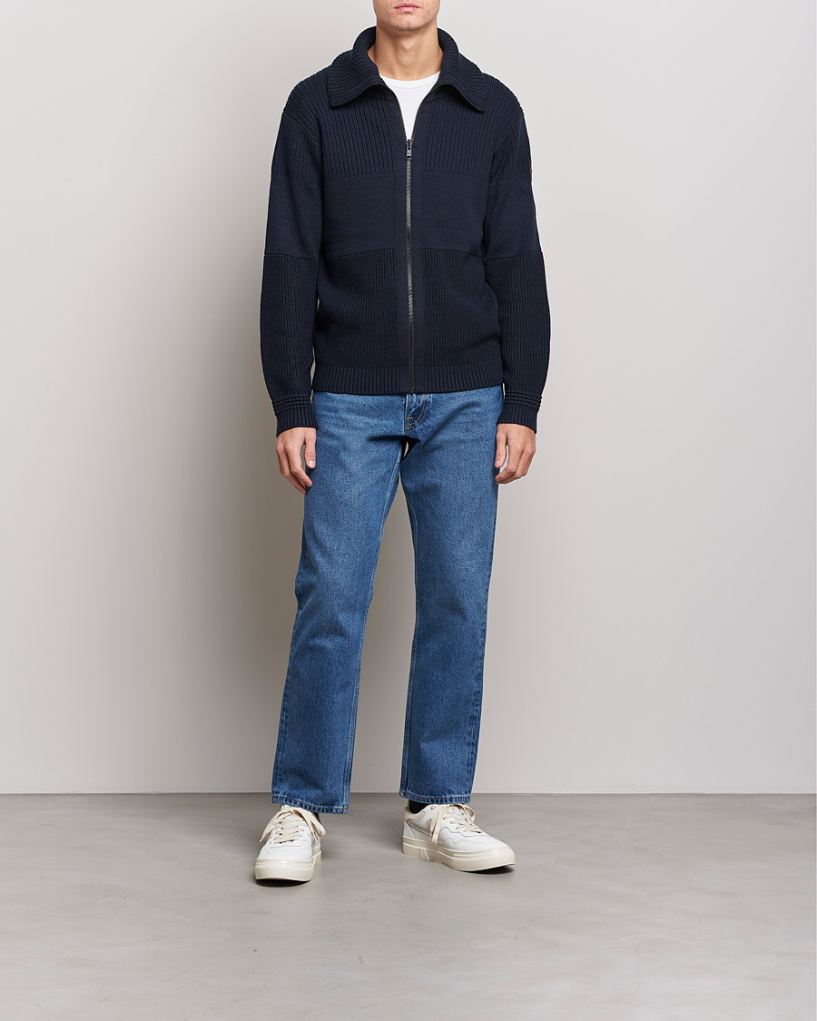 Herre | Gensere | BOSS ORANGE | Kamondo Full Zip Sweater Dark Blue