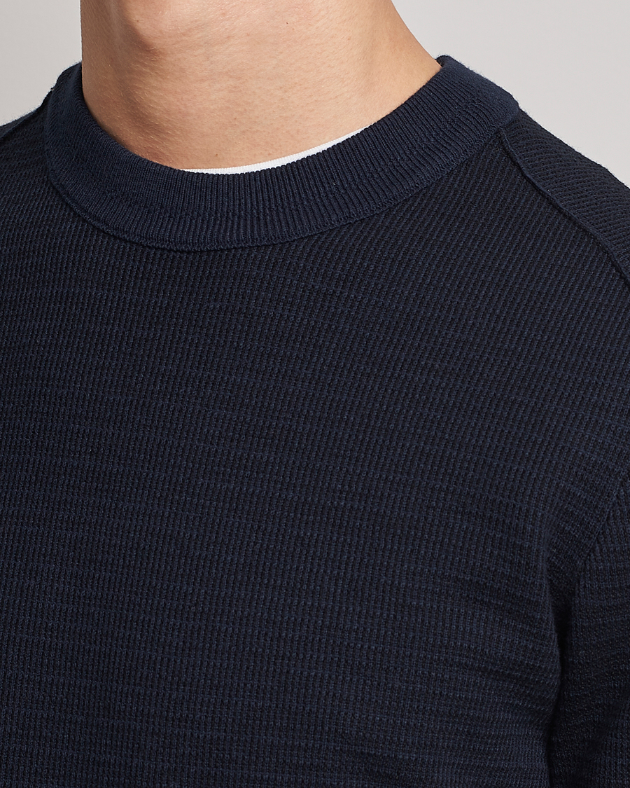 Herre | Gensere | BOSS ORANGE | Abovemo Knitted Sweater Dark Blue