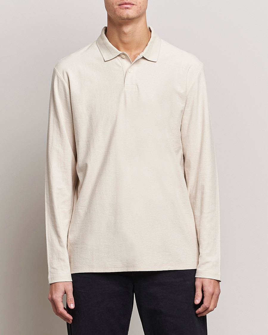 Herre | Gensere | BOSS ORANGE | Pecollege Knitted Polo Open White