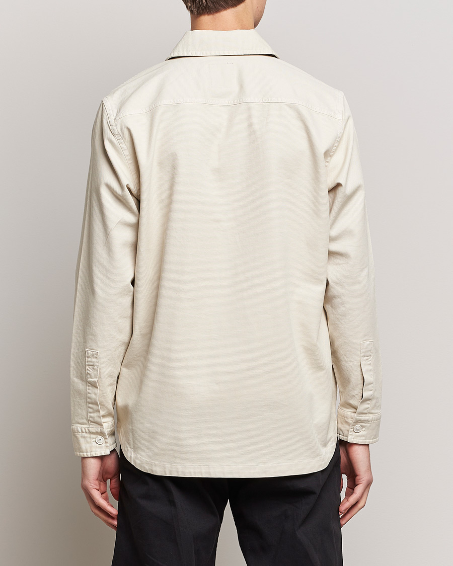 Herre | Skjorter | BOSS ORANGE | Locky Pocket Overshirt Open White