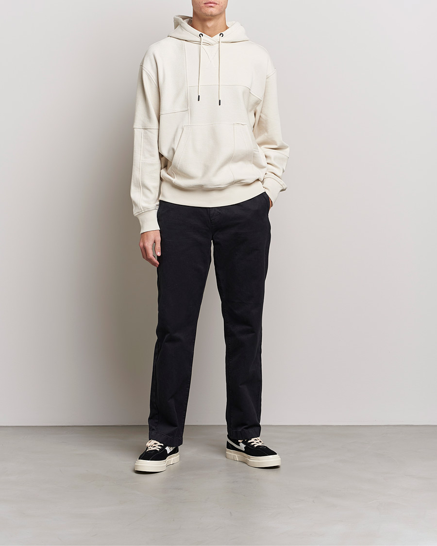 Herre | Gensere | BOSS ORANGE | W Patch Hoodie Open White
