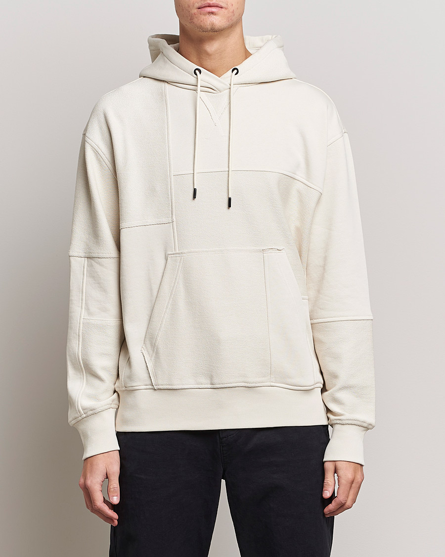 Herre |  | BOSS Casual | W Patch Hoodie Open White