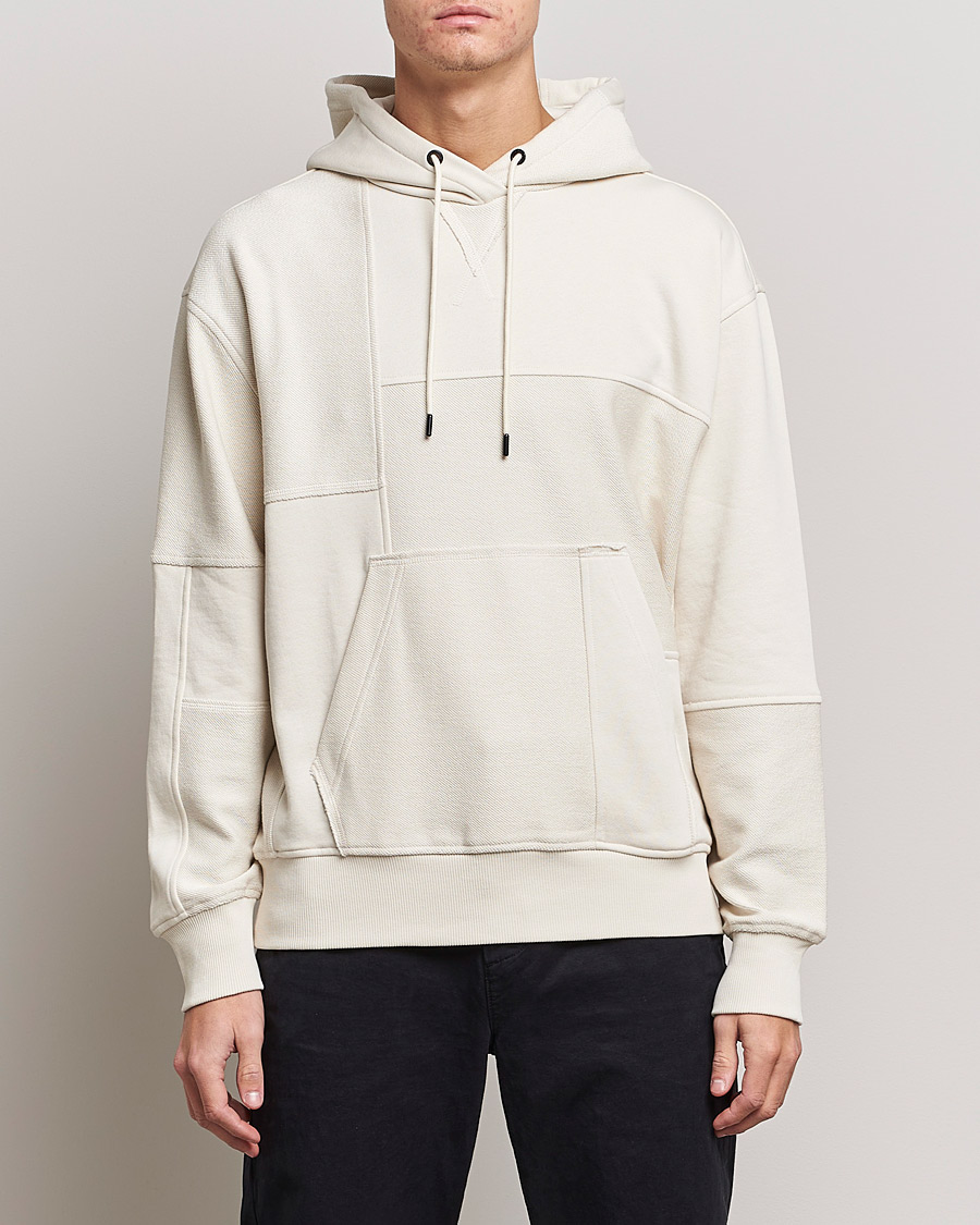 Herre | Gensere | BOSS ORANGE | W Patch Hoodie Open White
