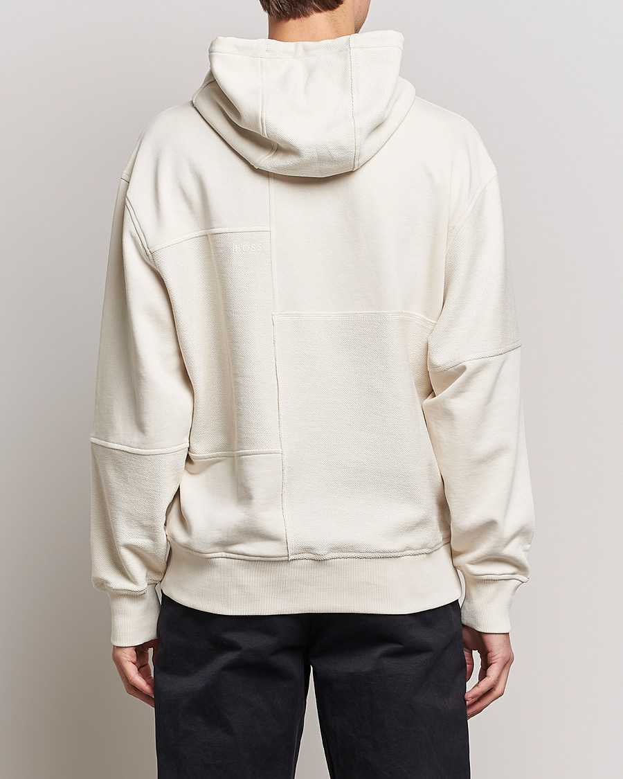 Herre | Gensere | BOSS ORANGE | W Patch Hoodie Open White