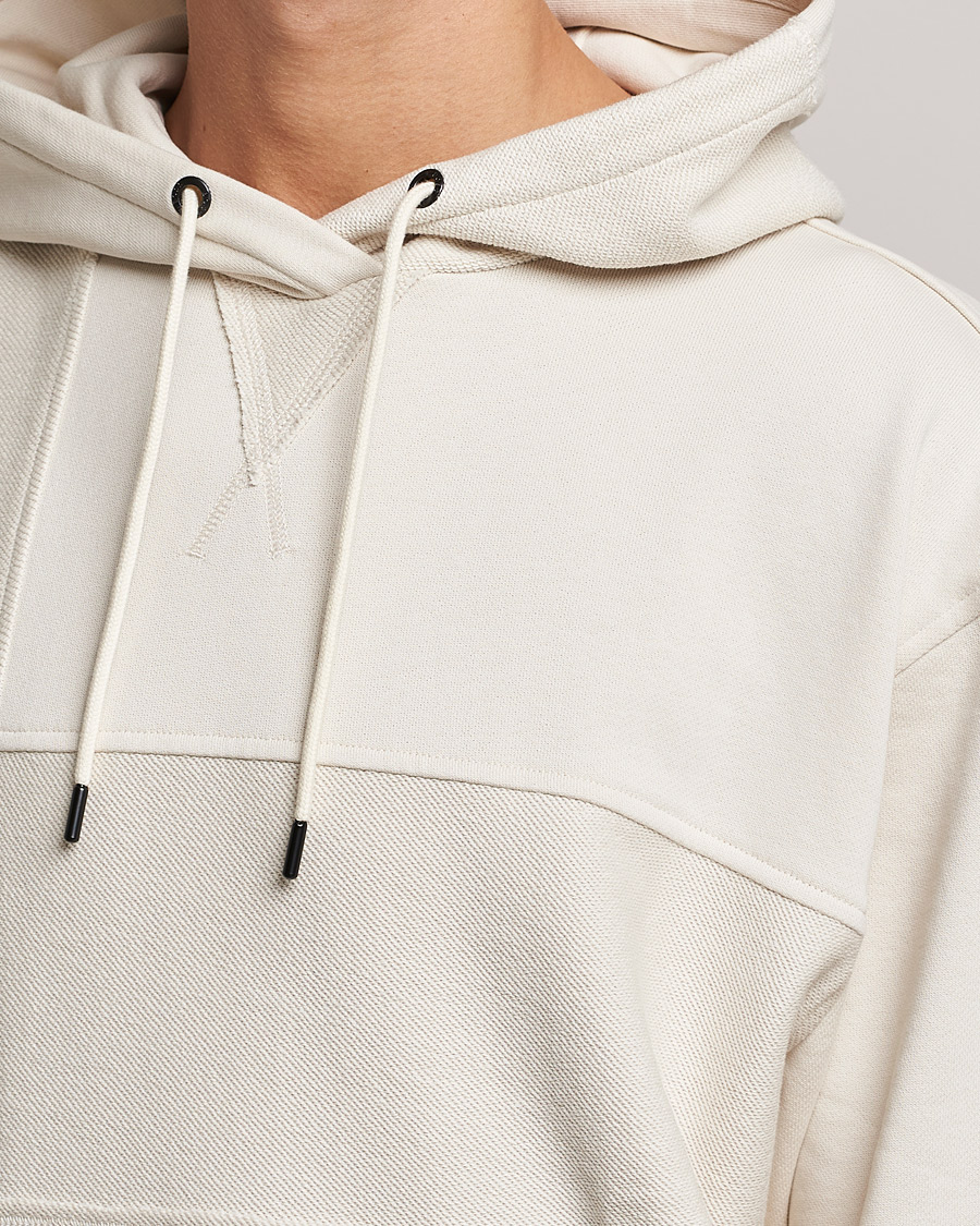 Herre | Gensere | BOSS ORANGE | W Patch Hoodie Open White