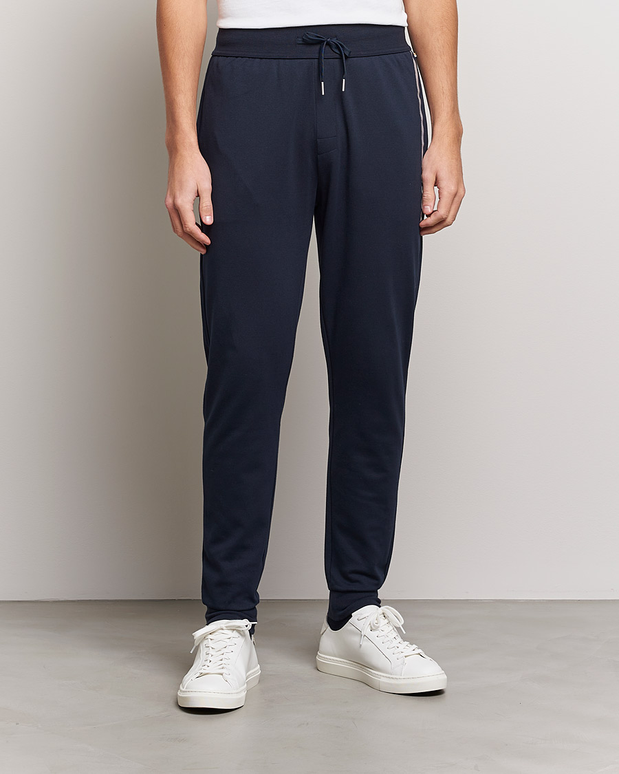 Herre |  | BOSS BLACK | Tracksuit Sweatpants Dark Blue