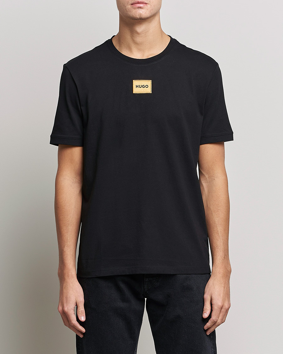Herre |  | HUGO | Diragolino Crew Neck T-Shirt Black