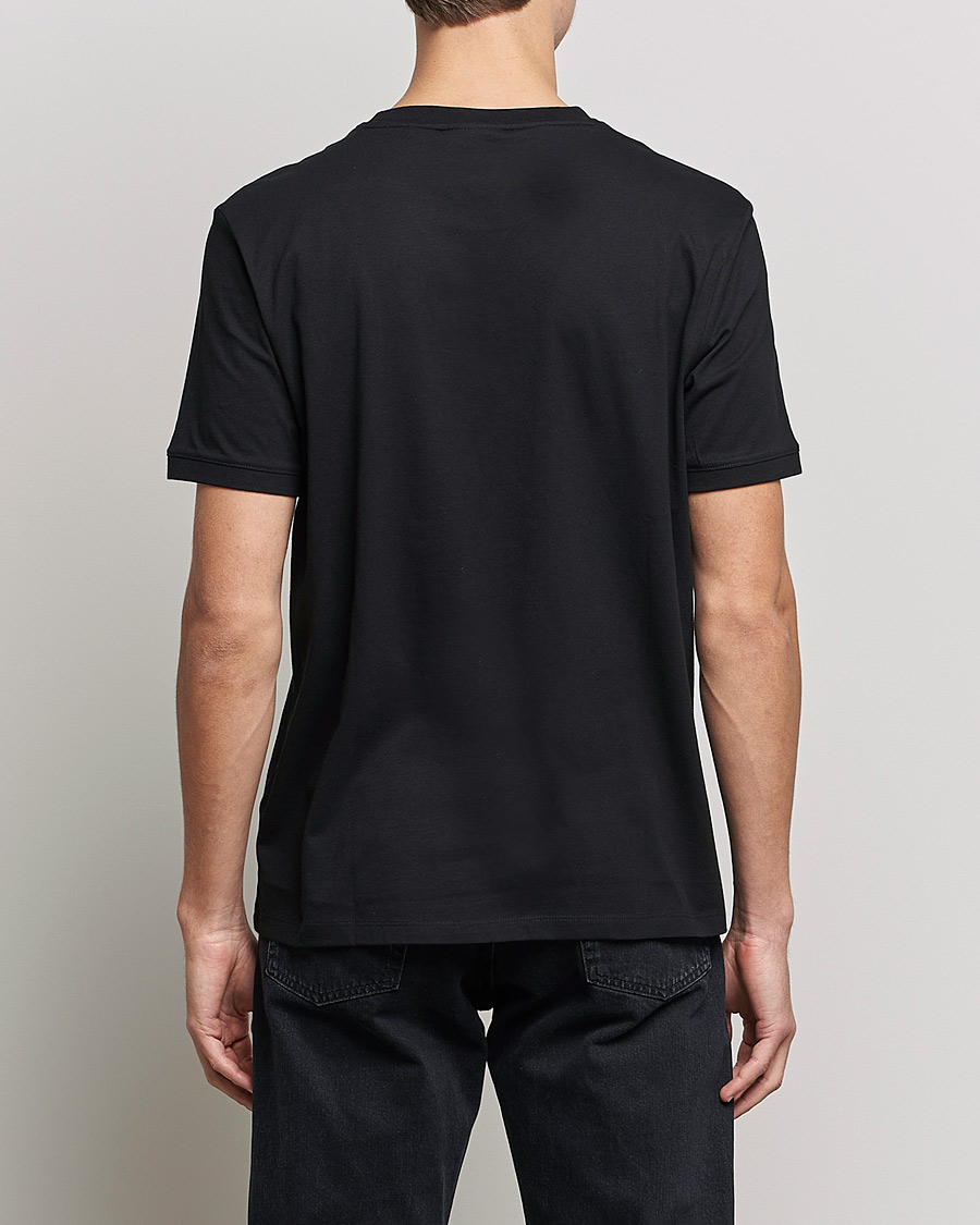 Herre | T-Shirts | HUGO | Diragolino Crew Neck T-Shirt Black