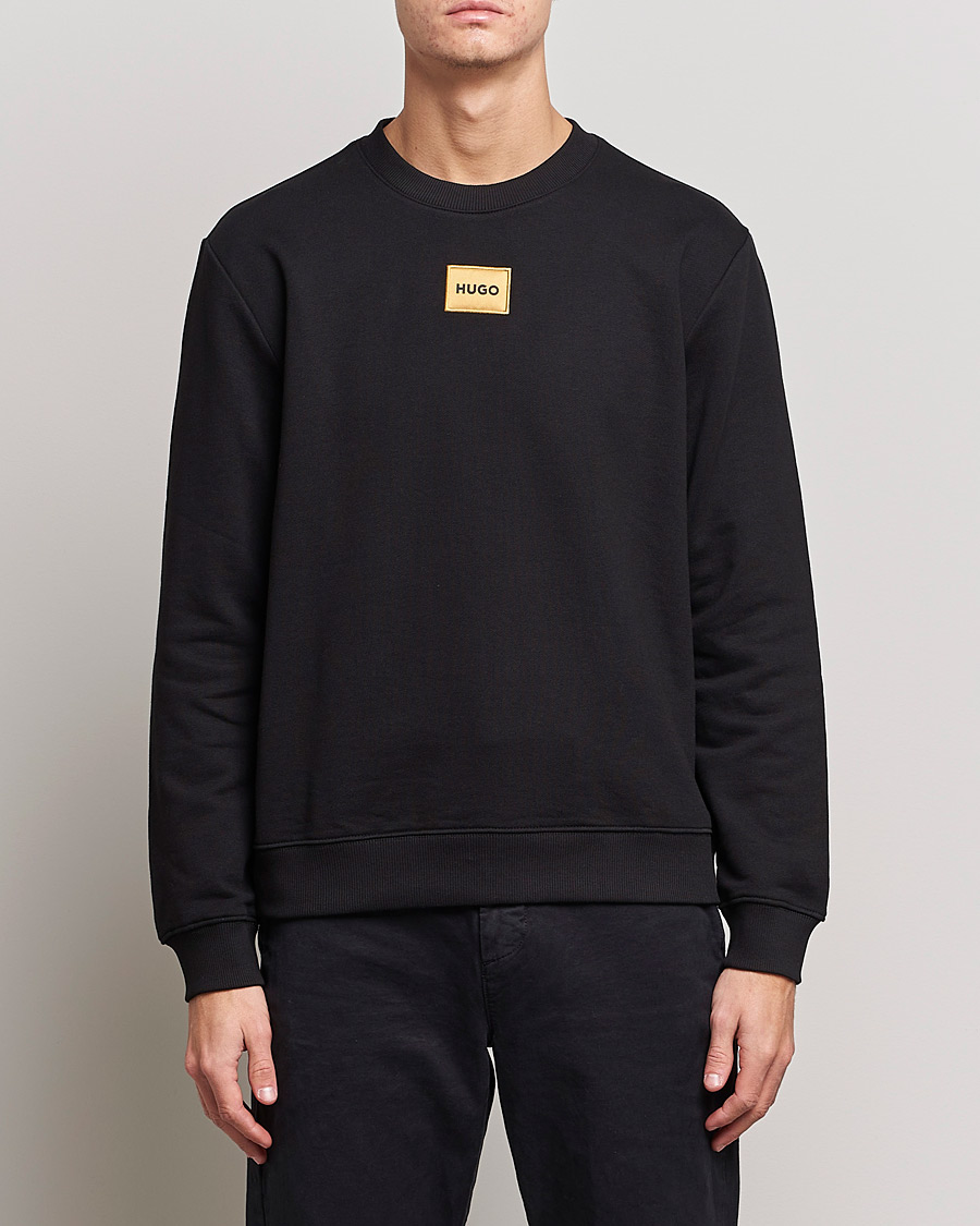 Herre | | HUGO | Diragol Crew Neck Sweatshirt Black