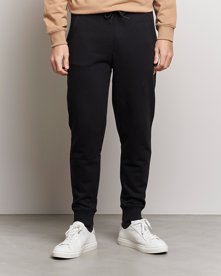 Herre | HUGO | HUGO | Doak Logo Sweatpants Black