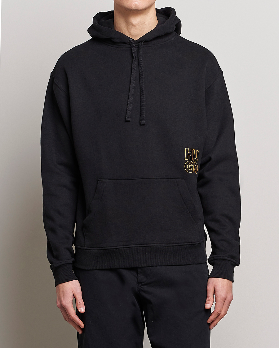 Herre | HUGO | HUGO | Dandrill Hoodie Black
