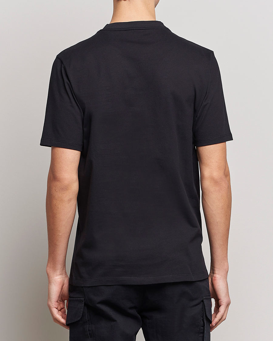 Herre | T-Shirts | HUGO | Daiman Logo Crew Neck T-Shirt Black