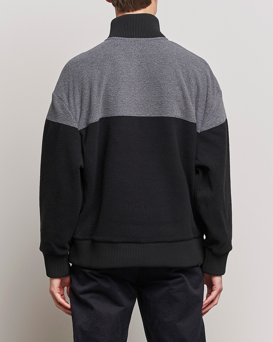 Herre | Gensere | HUGO | Dorpin Half Zip Sweater Black