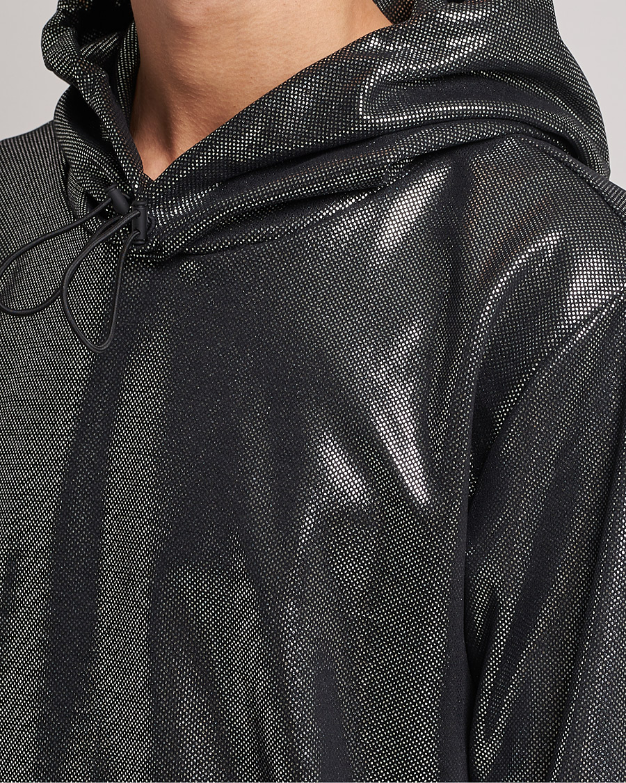 Herre | Gensere | HUGO | Descolar Shiny Hoodie Black