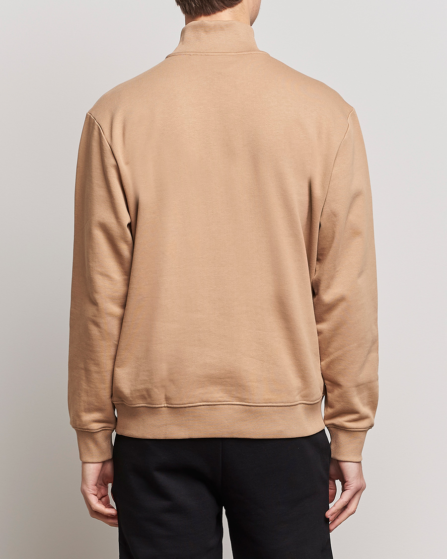 Herre | Gensere | HUGO | Durty Half Zip Sweater Medium Beige