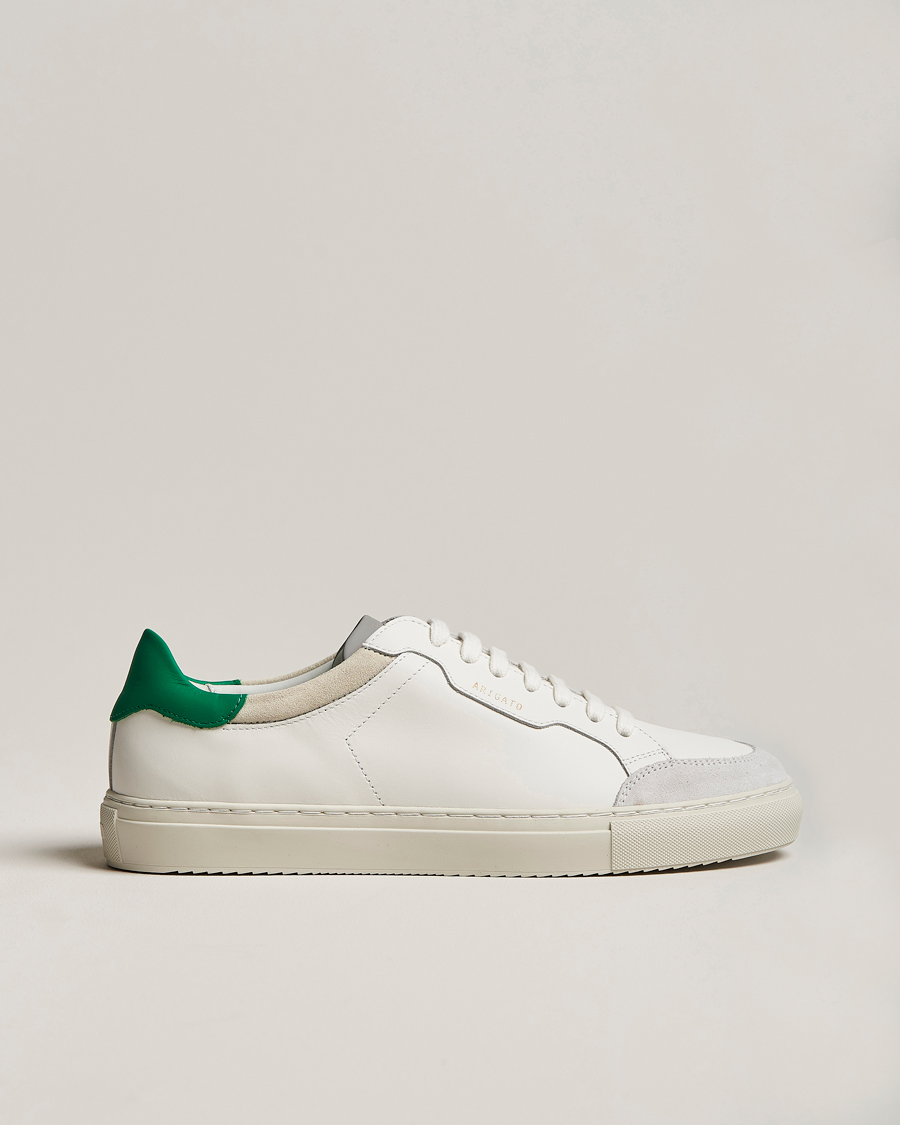 Herre | Axel Arigato Clean 180 Sneaker White/Green | Axel Arigato | Clean 180 Sneaker White/Green