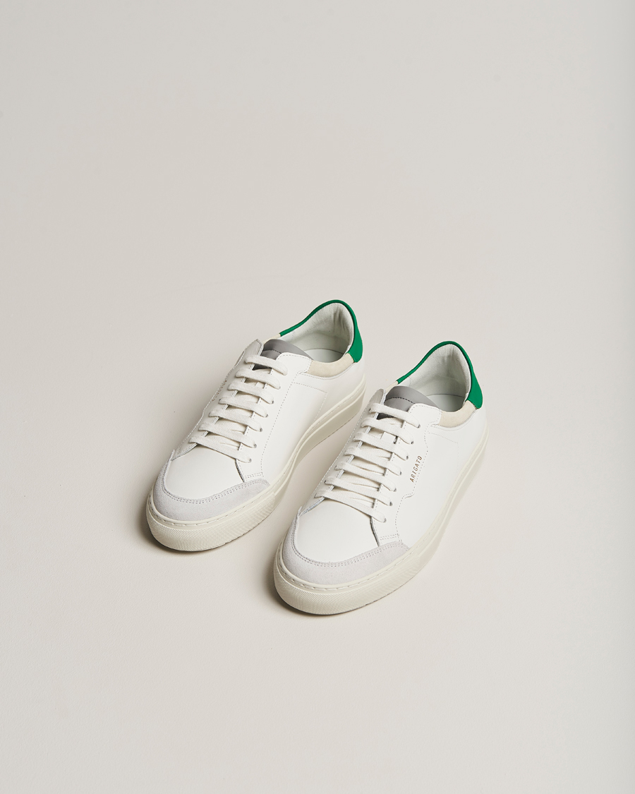 Herre | Axel Arigato Clean 180 Sneaker White/Green | Axel Arigato | Clean 180 Sneaker White/Green