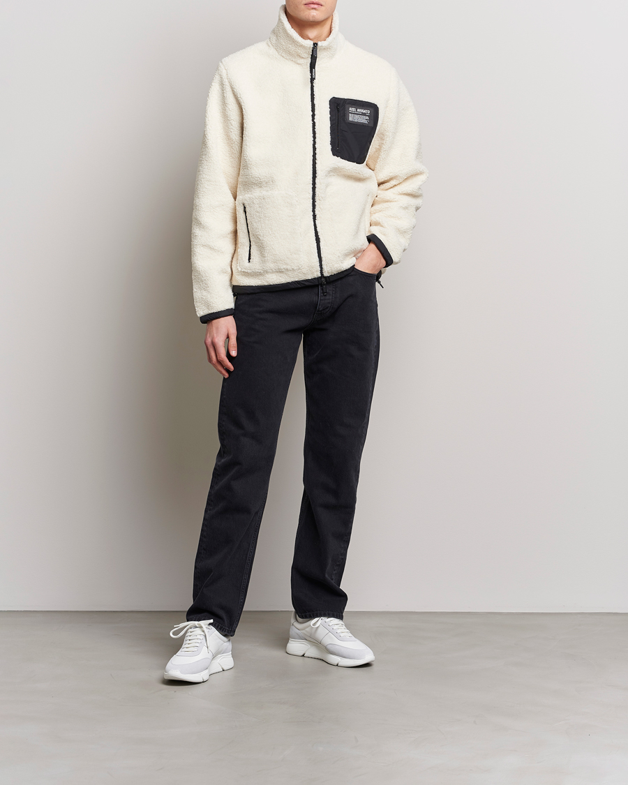 Herre | Gensere | Axel Arigato | Billie Fleece Jacket Ecru