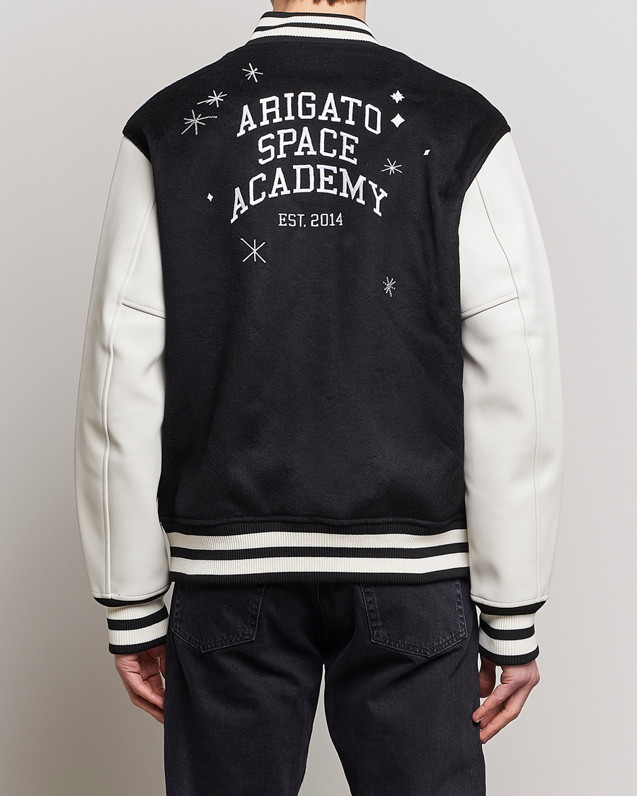 Herre | Jakker | Axel Arigato | Arigato Space Academy Varsity Jacket Black