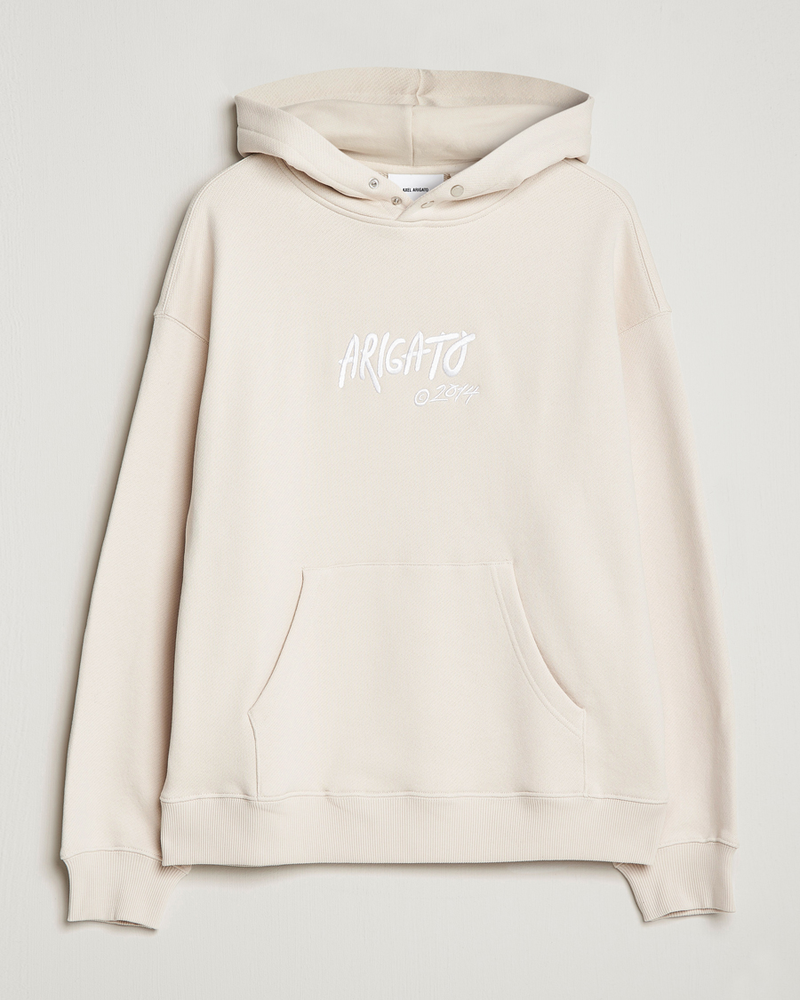 Herre | Gensere | Axel Arigato | Arigato Tag Hoodie Pale Beige