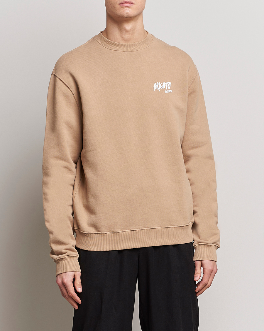 Herre | Gensere | Axel Arigato | Arigato Graffiti Sweatshirt Camel