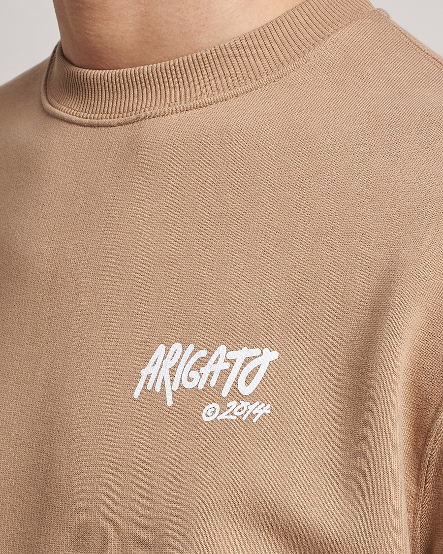 Herre | Gensere | Axel Arigato | Arigato Graffiti Sweatshirt Camel