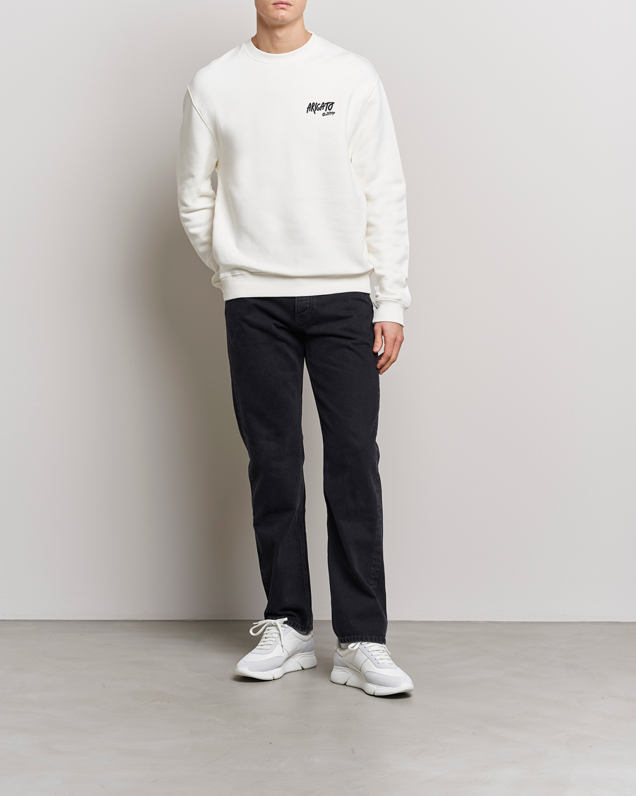 Herre | Gensere | Axel Arigato | Arigato Graffiti Sweatshirt Ecru